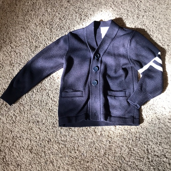 dennis Other - Navy blue sweater button up.
